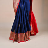 Handloom Pure Silk Banarasi Saree Blouse