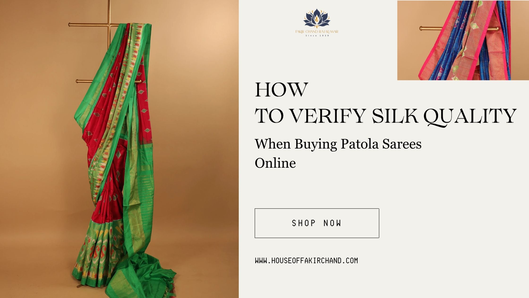 How to Verify Silk Quality for Patola Sarees Online
