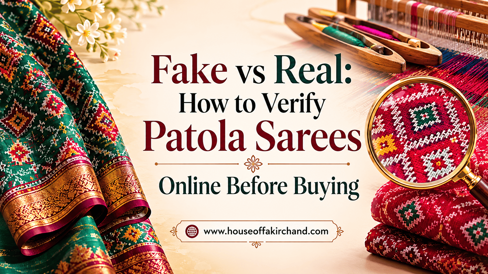 Fake vs Real: How to Verify Patola Sarees Online Before Buying