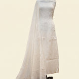 dyeable mal chanderi chikankari syuit dupatta