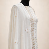Adaa Dyeable Gota and Mirror Work Anarkali Suit