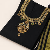 dyeable mal chanderi chikankari syuit dupatta