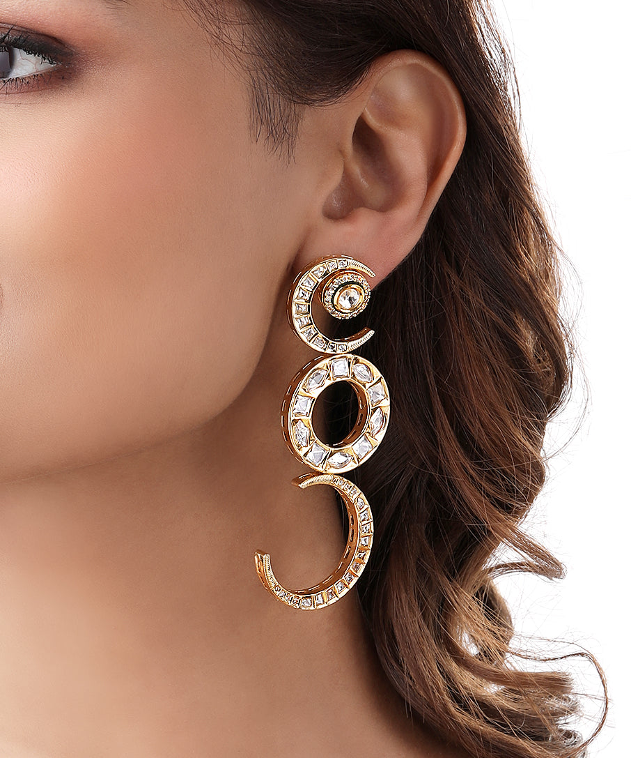 Micron gold brass polish, Kundan Polki, Diamond Polki,