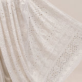 Lucknowi Chikankari Pure Georgette Saree