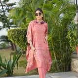 Opulent Mughal-Inspired Pashmina Kaftan