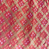 Designer hand woven Rai Bandhej Pure georgette Dupatta