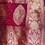 Designer hand woven Rai Bandhej Pure georgette Dupatta