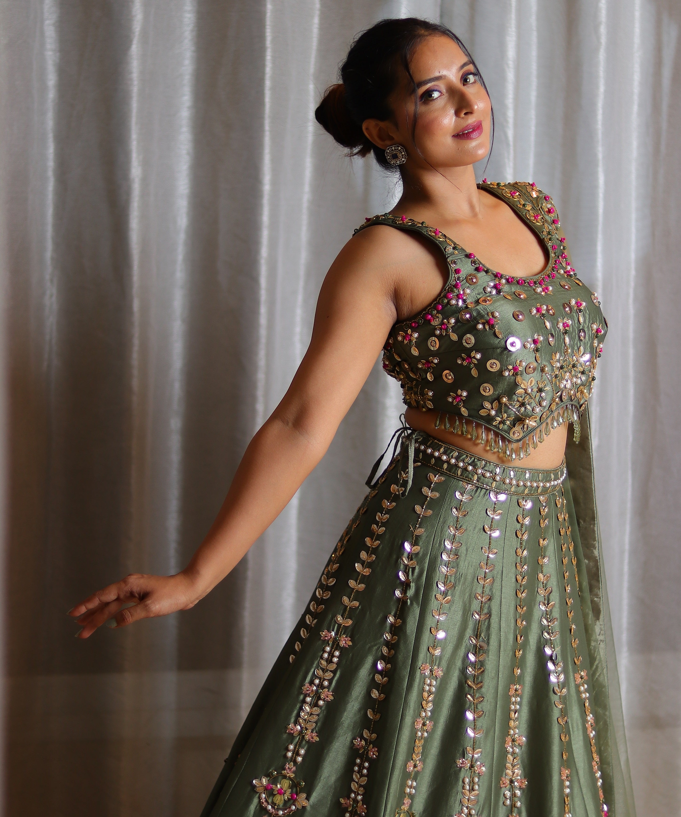 Designer Silk Lehenga
