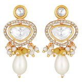 Gold Plated Kundan Earrings
