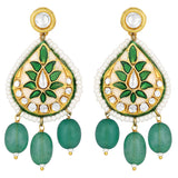Gold Plated Kundan Earrings