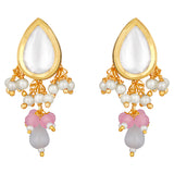Gold Plated Kundan Earrings