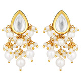 Gold Plated Kundan Earrings