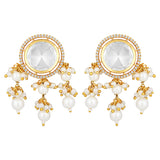 Gold Plated Kundan Earrings