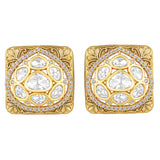 Gold Plated Kundan Earrings