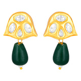 Gold Plated Kundan Earrings