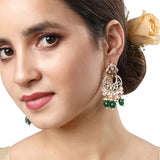 Gold Plated Kundan Earrings