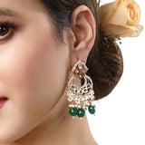Gold Plated Kundan Earrings