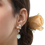 Gold Plated Kundan Earrings