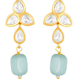 Gold Plated Kundan Earrings