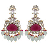 Gold Plated Kundan Earrings