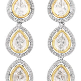 Dual Tone Kundan Necklace